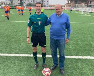 Claudio Petrella e Il presidente Aia Viterbo, Luigi Gasbarri