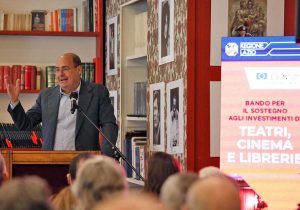 Nicola Zingaretti - Contributi a cinema, teatri e librerie