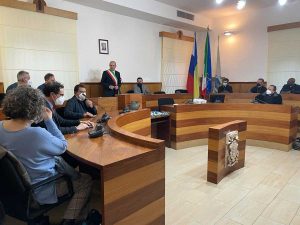 Montalto di Castro - Incontro ucraini e russi in sala consiliare