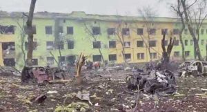 Guerra in Ucraina - Mariupol - L'ospedale pediatrico distrutto