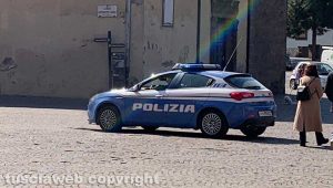 Viterbo - Polizia in centro