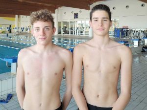 Sport - Nuoto - Giosuè Battellocchi e Lorenzo Carpegna