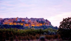 Orte al tramonto