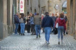 Turisti a Viterbo