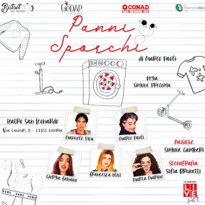 Sabato 23 aprile al Teatro con Panni Sporchi