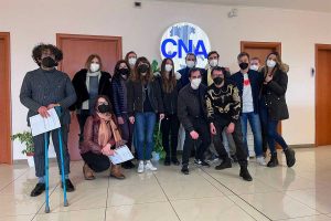 I partecipanti a uno dei corsi di Cna