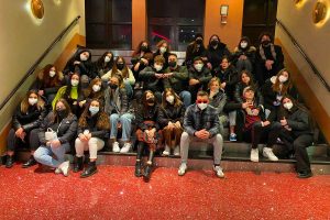 Gli studenti di Orte a New York
