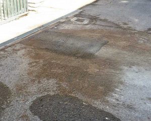 Viterbo - L'intervento di Talete in via Tagete