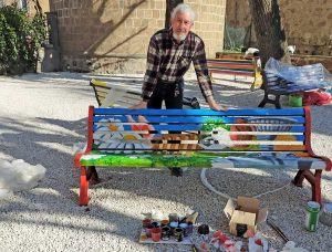 Vetralla - Le panchine dipinte