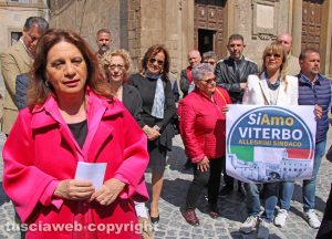 Laura Allegrini a piazza San Faustino