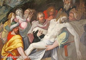 “La sepoltura di Cristo” di Paris Nogari