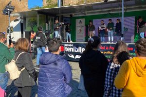 Il truck di Juppiter atteso a Tarquinia