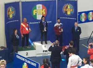 Velta Karate Viterbo - Luca Laezza ritira il terzo premio