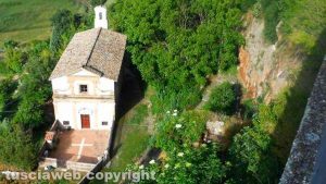 La chiesa della Madonna delle Piagge a Civita Castellana