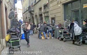 Viterbo - Set cinematografico nel centro storico