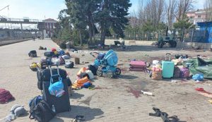 Guerra in Ucraina - Attacco missilistico contro la stazione di Kramatorsk