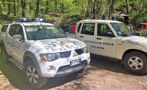 Bolsena - Mezzi della protezione civile