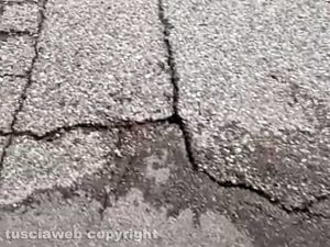 Viterbo - Perdita idrica a San Martino al Cimino