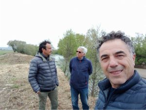 I lavori al fiume Marta