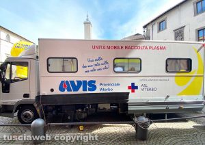 Viterbo - La plasma emoteca dell'Avis