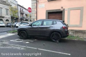 Viterbo - Sosta selvaggia alla Quercia