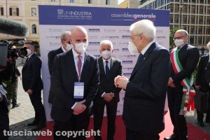 Roma - Mattarella all'assemblea generale di Unindustria