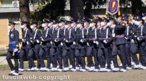 Viterbo - Giuramento solenne per il 24esimo corso allievi marescialli dell'aeronautica