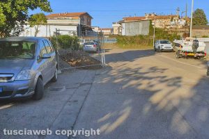 Viterbo - Incuria in via Villanova