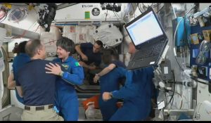 Samantha Cristoforetti nella stazione spaziale internazionale