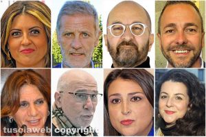 Troncarelli, Ubertini, Scuderi, Cardona, Allegrini, D'Ubaldo, Ciambella, Frontini