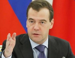 Dmitry Medvedev, vice presidente del Consiglio di sicurezza della Federazione Russa