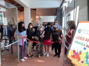 Viterbo - La mostra "Lo sguardo giovane sulla prevenzione"
