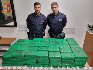 Nepi - Polizia - Sequestrati 167 chili di cocaina