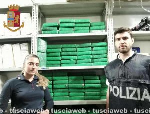 Nepi - Polizia - Sequestrati 167 chili di cocaina