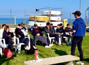 Tarquinia - Studenti del Cardarelli da Assonautica