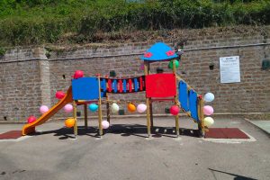Canepina - L'area giochi della scuola dell'infanzia