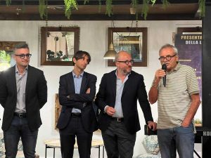 Capranica - Luca Perlorca, Giovanni Donzelli, Maro Rotelli e Massimo Giampieri