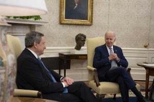 Mario Draghi e Joe Biden