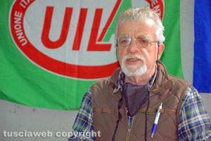Tarquinia - Il segretario generale della Uila Antonio Biagioli