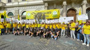 Roma - La manifestazione di Coldiretti Lazio per l'emergenza cinghiali