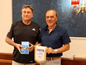 I presidenti Avis Ottavio Perrini e Marco Macchioni