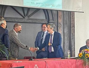 Il sottosegretario al Mipaaf Francesco Battistoni a Caprarola