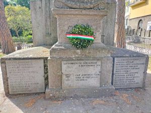 Soriano nel Cimino ricorda il 24 maggio con una corona di fiori