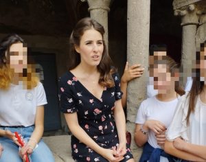 Diana Del Bufalo alla scuola Santa Maria del Paradiso