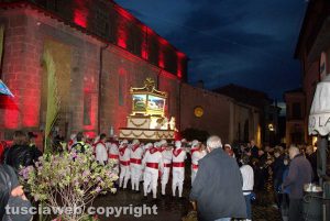 Vasanello - La processione del patrono san Lanno martire