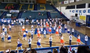 Viterbo - Gli alunni della Canevari al PalaMalè