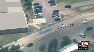 La scuola della sparatoria in Texas