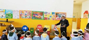 Civita Castellana - Educazione stradale alla scuola d'infanzia di Priati