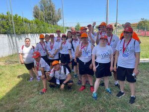 Asd Sorrisi che nuota Eta Beta al meeting di atletica leggera Special olympics