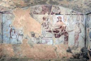 Tarquinia - La tomba dei Vasi dipinti